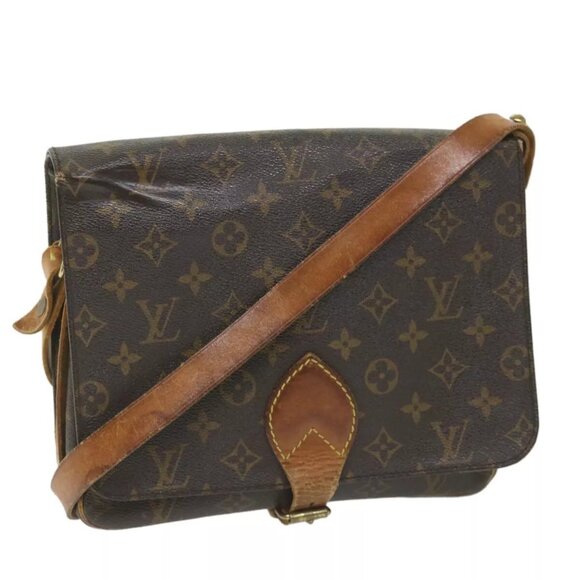 LOUIS VUITTON Monogram Cartouchiere GM Shoulder Bag - Picture 1 of 16